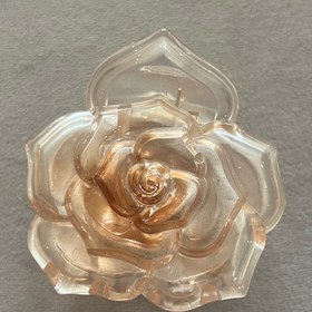تصویر کلیپس شیشه ای رز 