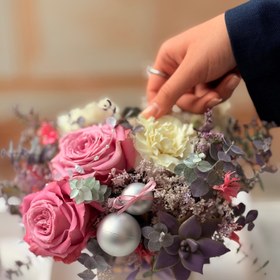 تصویر باکس گل و کیک مامان 