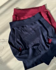 تصویر بلوز یقه قایقی کد 1400180 