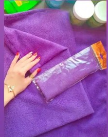 تصویر ست حوله و هدبند فیشیال 