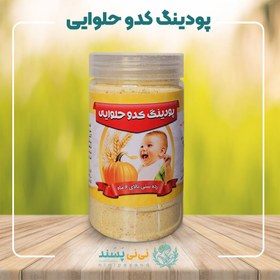 تصویر پودینگ کدو حلوایی 