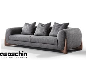 تصویر مبل راحتی ساده پاندا مازراتی Teddy model 7 seater sofa