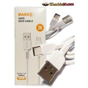 تصویر کابل شارژر تایپ سی BARED مدل C108 اورجینال BARED Data Cable Type-C orginal