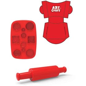 تصویر ست خمیر بازی همبرگر ART CRAFT 