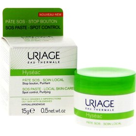 تصویر کرم ضد جوش اوریاژ هایسه اک مدل اس او اس اوریاژ ا Uriage Hyseac Sos Paste Local Skin Care Uriage Hyseac Sos Paste Local Skin Care