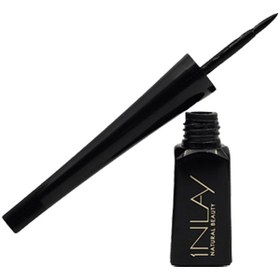 تصویر خط چشم ماژیکی براق این‌لی | Inlay Black Mirror Eyeliner خط چشم