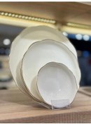 تصویر سرویس غذاخوری مجموعه جدید 60 قطعه شام ​​مجموعه محصول KORKMAZ 