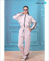 تصویر ست سوییشرت و اسلش زنانه آدیداس - adidas 