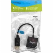 تصویر تبدیل DisplayPort به HDMI رویال مدل RC-3020 DisplayPort Male To HDMI Female Adapter Royal RC-3020