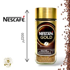 تصویر قهوه فوری گلد نسکافه(اصل) 200 گرمnescafe 