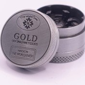 تصویر گرایندر فلزی ۳ تکه طرح Gold 