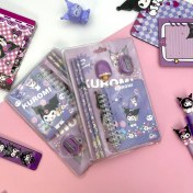 تصویر ست لوازم تحریر کرومی کد 01 