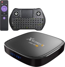  Android TV Box 11.0 4GB 64GB Smart TV Box Android Box RK3318  USB 3.0 Ultra HD 1080P 4K HDR WiFi 2.4GHz 5.8GHz BT 4.1 Set Top Box with  Mini Wireless Backlit
