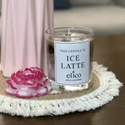 تصویر شمع آیس لته - قهوه ice_latte candle