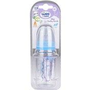 تصویر شیشه شیر B303 شماره ۲ وی کر 120 میلی لیتر Wee Care Glass Feeding BottleCode B303 No.2 120ml