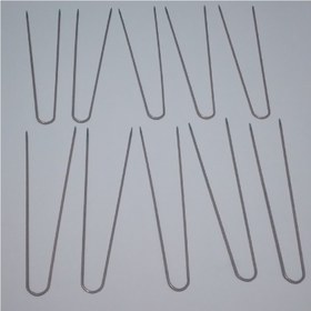 تصویر سوزن بیگودی مدل دوشاخ کد AZX723 بسته 10 عددی 