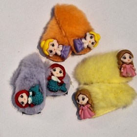 تصویر گیره سر عروسکی پک سه عددی 