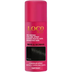 تصویر اسپری رنگ ریشه مو لوکو LOCO BLACK 