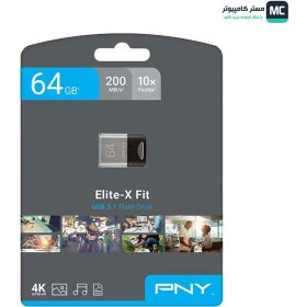 تصویر فلش پی ان وای Elite-X Fit USB 3.1 64GB PNY Elite-X Fit USB 3.1 64GB Flash Drive