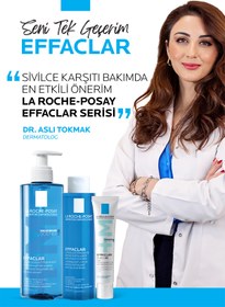 تصویر ژل شستشوی صورت لاروش پوزای افکلار حجم ۴۰۰ میل مناسب پوست چرب