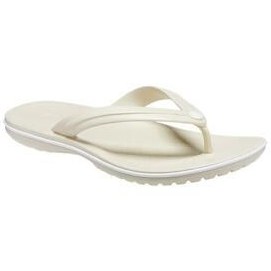 تصویر دمپایی ورزشی سفید مردانه روزانه Crocband Flip 11033 2Y2 Crocs 