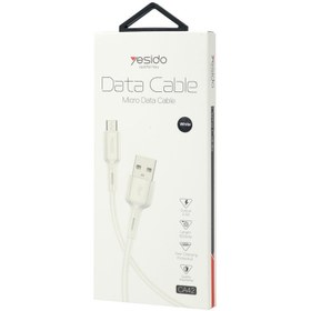 تصویر کابل USB به Micro-USB یسیدو YESIDO CA26 طول 1 متر 2.4 آمپر 