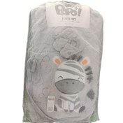 تصویر ست حوله طرح کره خر پاپو 