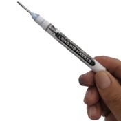 تصویر ماژیک صنعتی نوک بلند (تکی) - کیفیت درجه یک - آبی Long Tip Marker