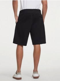 تصویر شورت و شلوارک اورجینال گس Guess Men's GJ Reg Embro Shorts - Black 