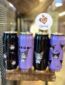 تصویر قمقمه استیل نی دار کرومی طرح جدید 