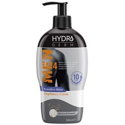 تصویر کرم موبر بدن آقایان هیدرودرم مناسب پوست حساس ۳۳۰ میلی لیتر 