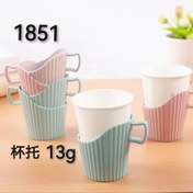 تصویر استند لیوان یکبار مصرف 