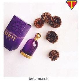 تصویر تستر ادوتویلت زنانه مدل Shot حجم 100 میلی لیتر هالووین Halloween Shot tester Eau De Toilette For Women 100ml