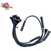 تصویر وایر شمع وانت مزدا 1600 سر سیم برنجی برند کیان زاگرس 