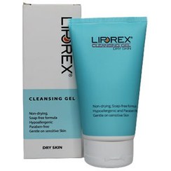 تصویر ژل شستشوی صورت پوست خشک لیپورکس (Liporex) حجم 150mL 