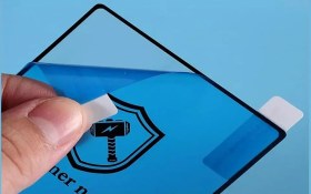 تصویر محافظ صفحه نمایش نانو پلیمر سامسونگ گلکسی اس 23 اولترا Polymer Nano Screen Protector Samsung Galaxy S23 Ultra 