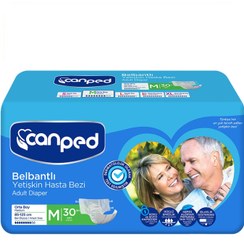 تصویر پوشک بزرگسال چسبی جان پد سایز M بسته 30 عددی اورجینال 