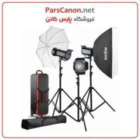 تصویر کیت فلاش گودکس Godox QS400II 3-Light Studio Flash Kit 