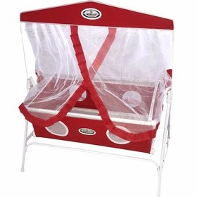 تصویر گهواره میلاد مدل الگانس - صورتی 