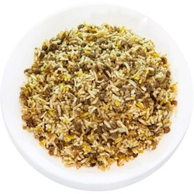 تصویر عدس پلو با خرما 