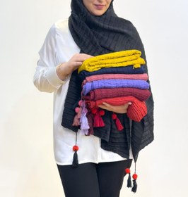 تصویر شال پلیسه ضخیم 