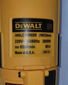 تصویر فرز سنگبری دیوالت 12_230 (M14) DEWALT