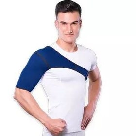 تصویر شانه بازوبند نئوپرن تن یار مدل 2010 ا Tanyar Shoulder Support medium Size Tanyar Shoulder Support medium Size