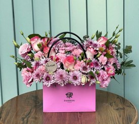 تصویر فلاور بگ صورتی (کد ۴۰۰۰) 