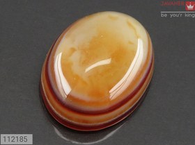 تصویر نگین عقیق باباقوری کد 112185 