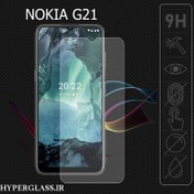 تصویر گلس محافظ صفحه نمایش نانو بلک اورجینال گوشی نوکیا Nokia G21 