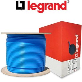 تصویر کابل شبکه لگراند CAT6 UTP سطح مقطع 0.45 میلی متر Legrand Cat6 UTP Network Cable