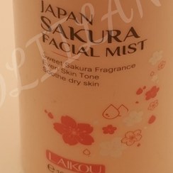 تصویر اسپری آب شکوفه‌های گیلاس از برند لایکو japan SAKURA facial mist laikou