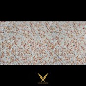 تصویر موزاییک واش بتن 60*30 سفید قهوه ای W312 