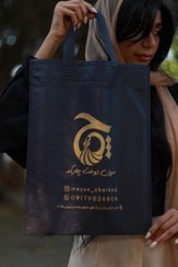 تصویر ساک پارچه ای ۴۰×۳۰ دسته بندی خام | عمودی 